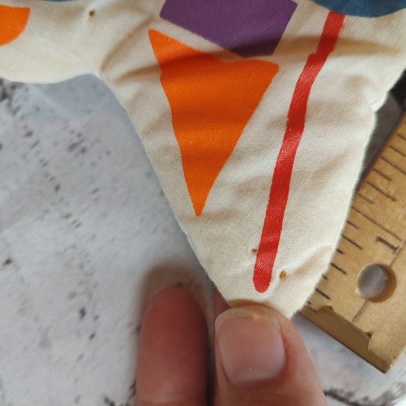 vintage Hallmark cards 1983 made in Taiwan fabric train wall hanger nursery deco - Picture 9 of 11